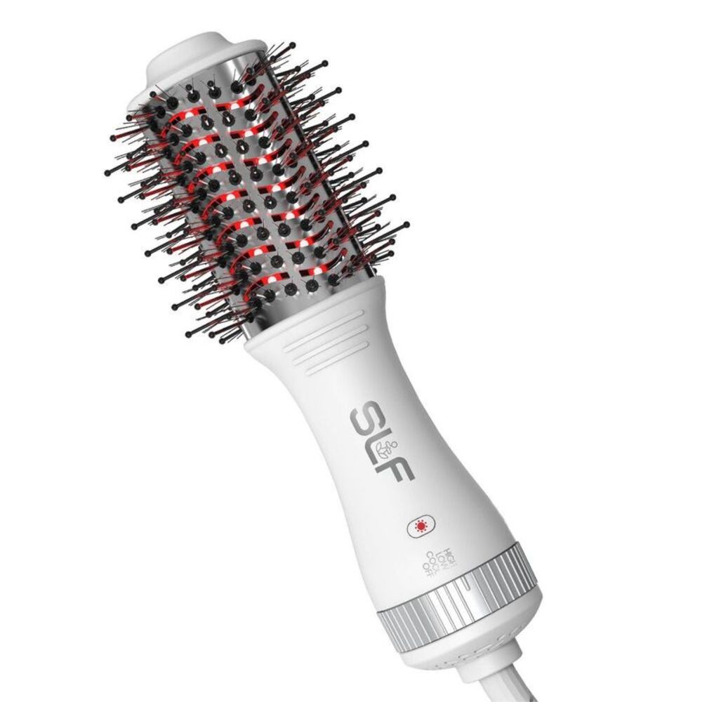 SLF Red Light Therapy Travel Dryer Hair Brush - Picture 1 of 7
